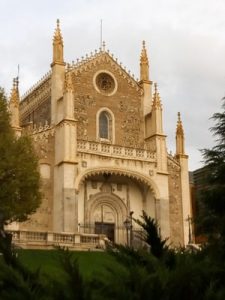 Madrid Quiz: façade de l´Eglise de San Jerónimo