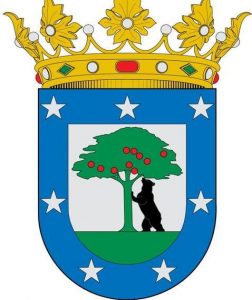 Symbols of Madrid: Shield of Madrid City