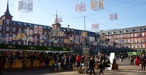 Noël à Madrid: le marché de Noël de la Plaza Mayor