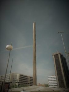 Colonne Calatrava Place de Castille