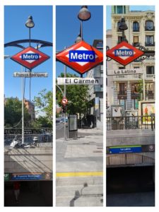 Reduced public transport fares in Madrid and surroundings.